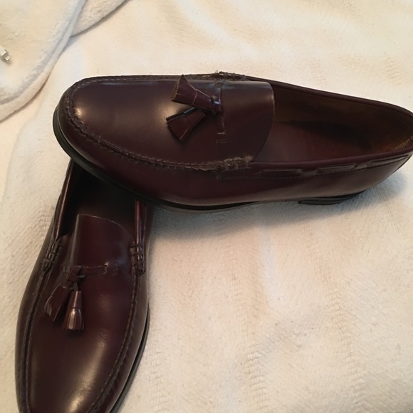 Men’s Dexter Handsewn Leather Shoes in Oxblood Colour, 11 Wide - Picture 5 of 12